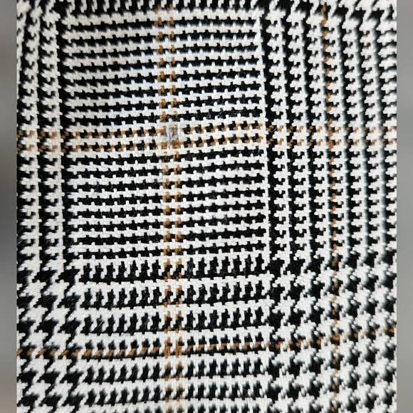 Pronto Moda Mens 52R Sport Coat/Blazer Black/White Plaid Silk/Wool/Cashm… - Picture 3 of 16